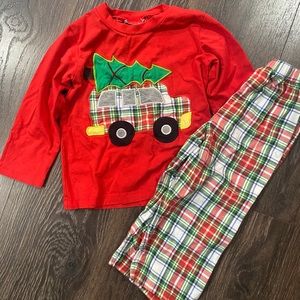 Boys Christmas pant set